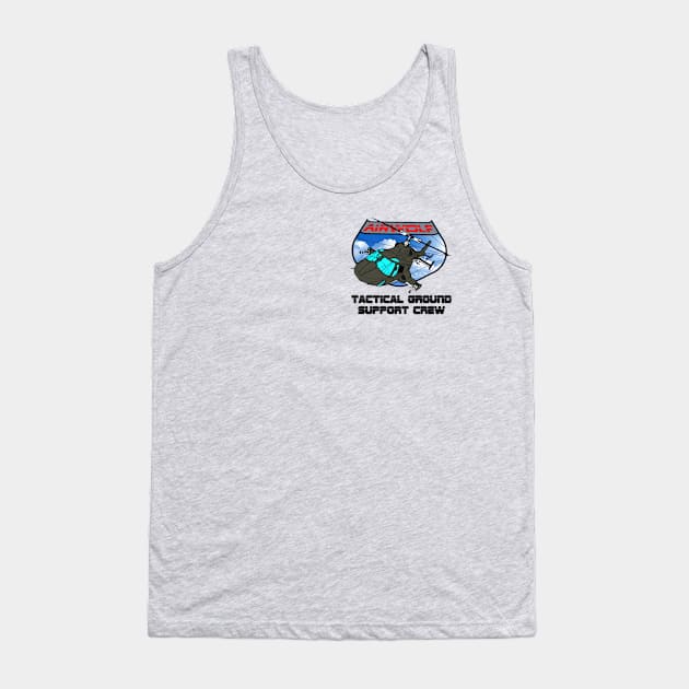 AirWolf - TGS crew Tank Top by SciFi_Kaiju_Guy